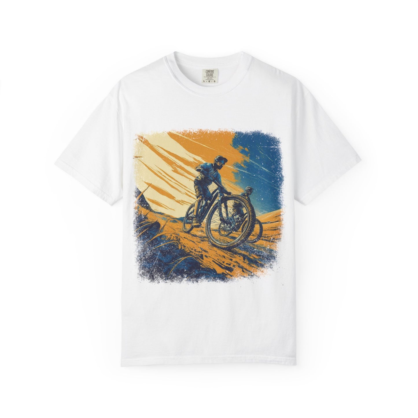 Copy of Cyclist Skyline T-Shirt — City Ride Graphic Tee