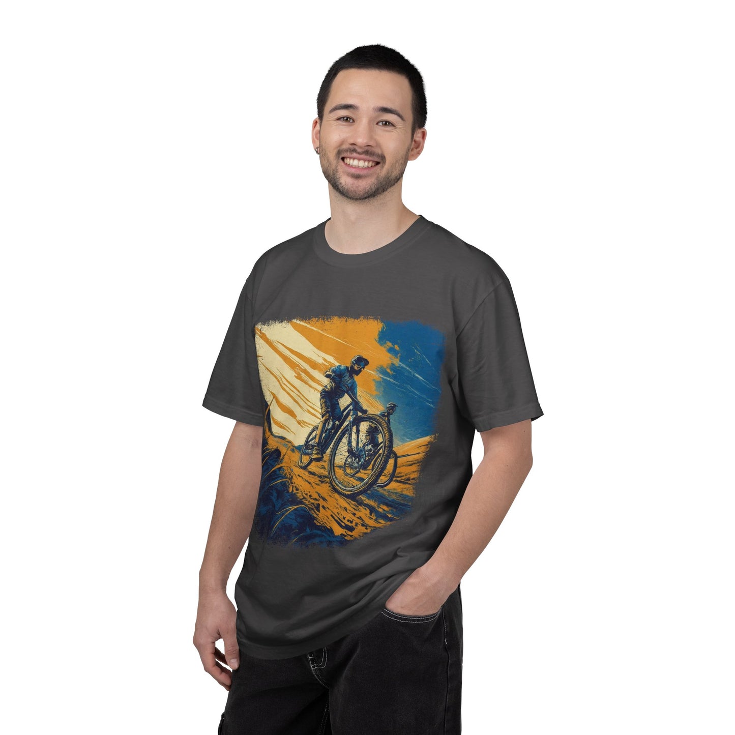 Copy of Cyclist Skyline T-Shirt — City Ride Graphic Tee
