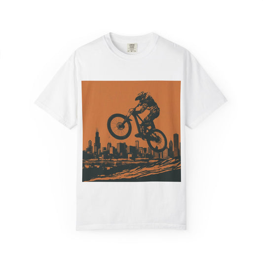 Copy of Cyclist Skyline T-Shirt — City Ride Graphic Tee