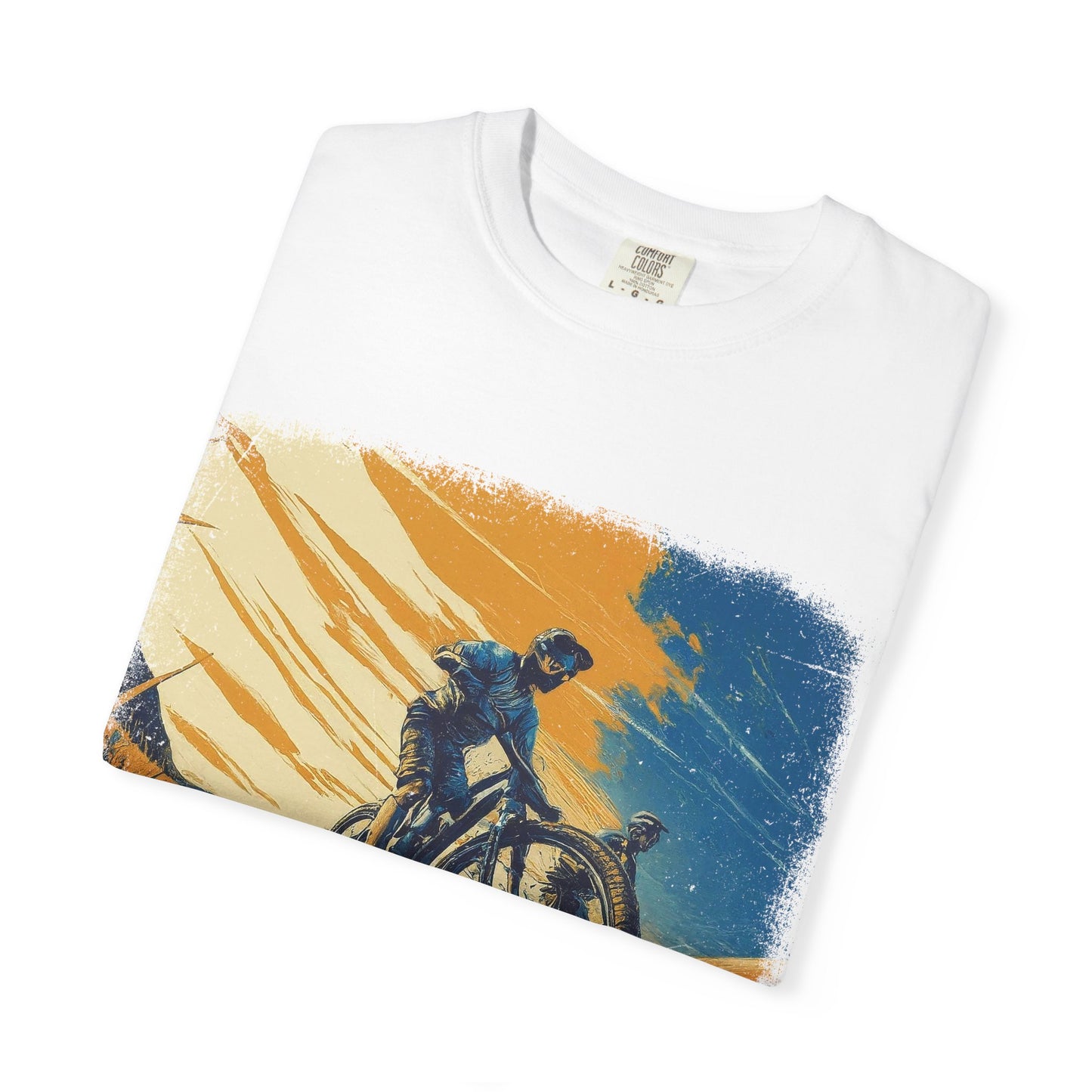 Copy of Cyclist Skyline T-Shirt — City Ride Graphic Tee