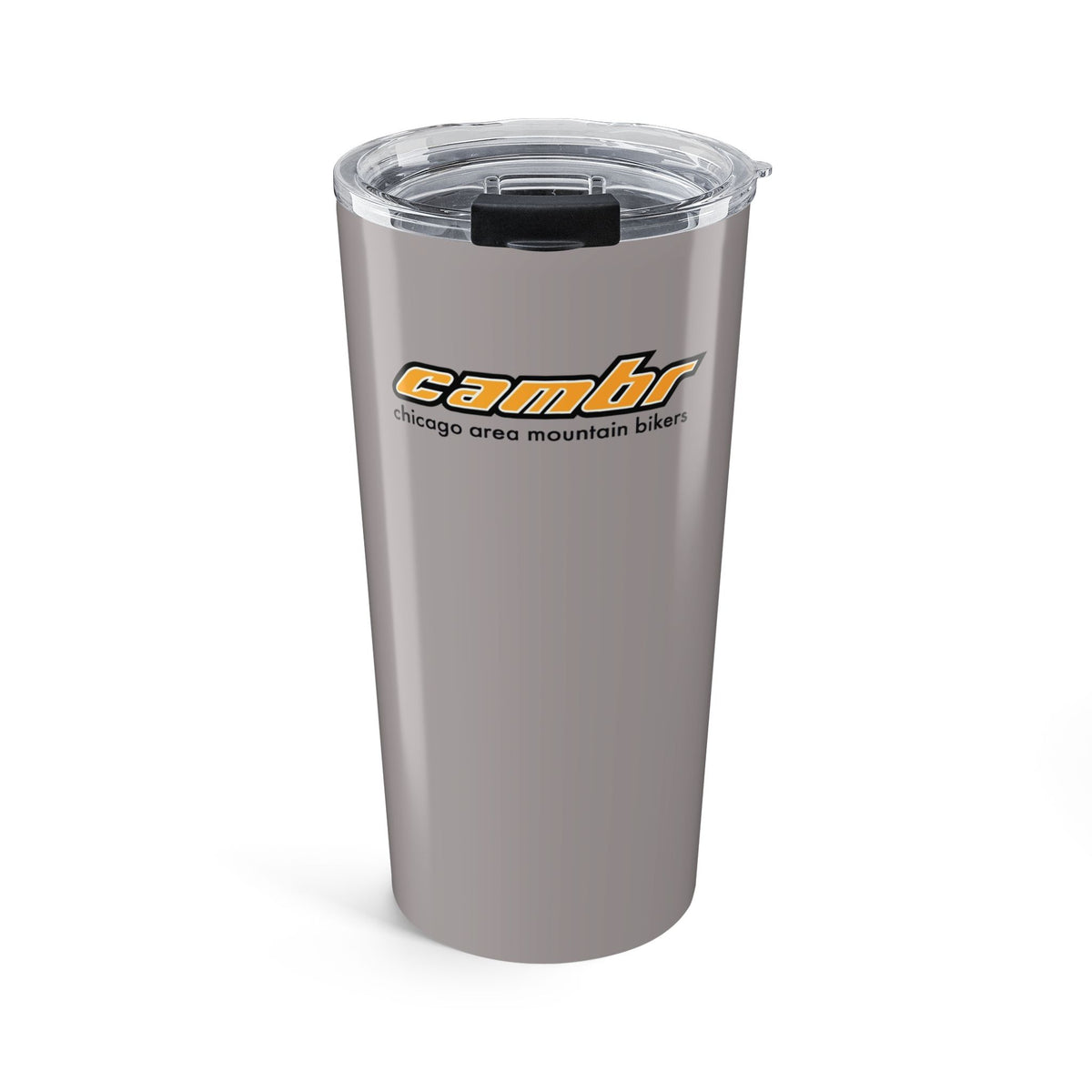 20oz CAMBR Logo Insulated Tumbler — Travel Cup for Mountain Bikers