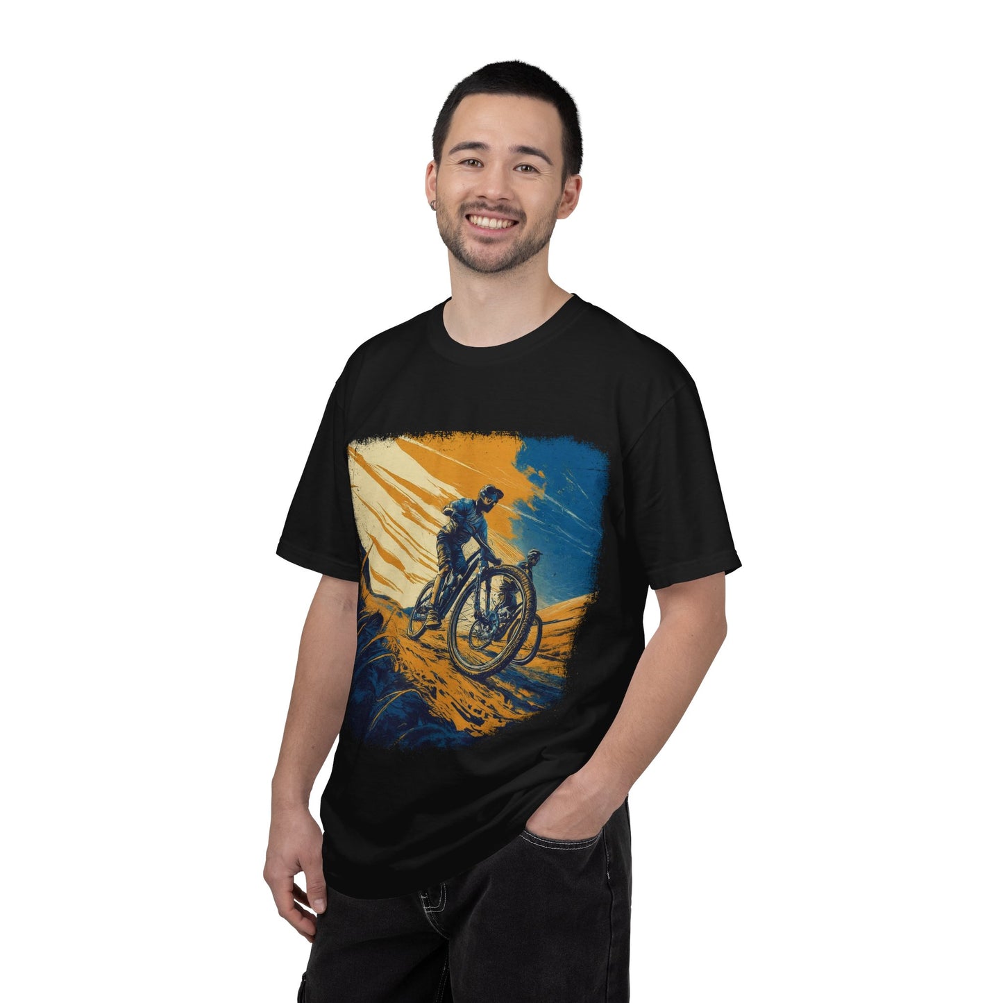 Copy of Cyclist Skyline T-Shirt — City Ride Graphic Tee